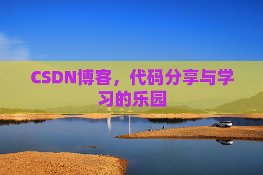 CSDN博客，代码分享与学习的乐园